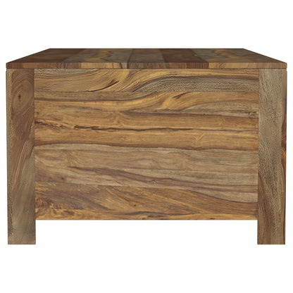 Esther 3-Piece Solid Sheesham Coffee and End Table Set Natural