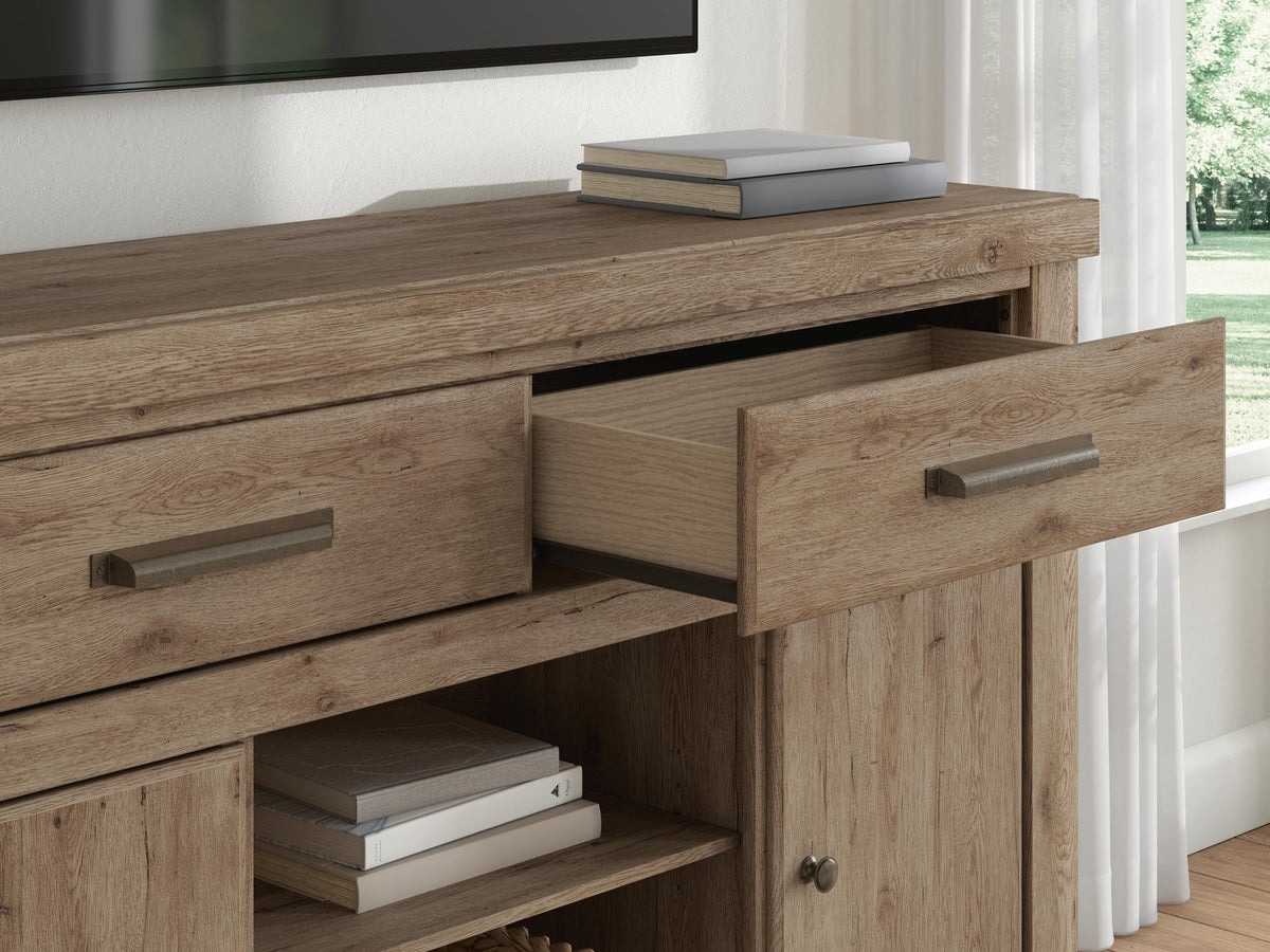 Garistyn LG TV Stand w/Fireplace Option
