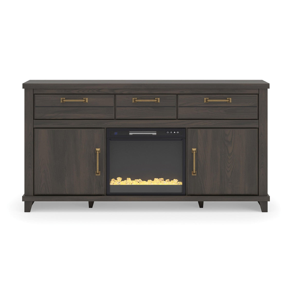 Brazen Valley 71" TV Stand with Electric Fireplace