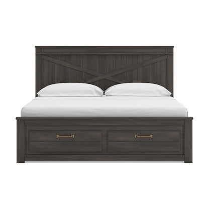 Vonitta Bay King Panel Storage Bed