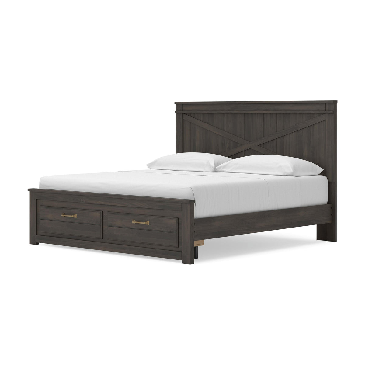 Vonitta Bay King Panel Storage Bed