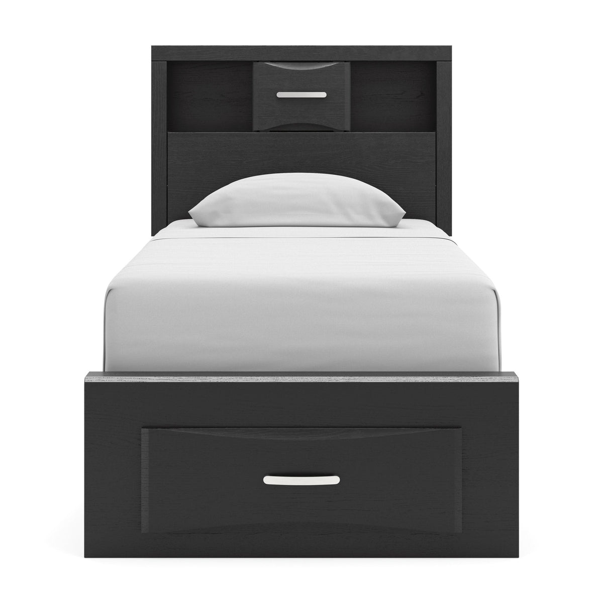 Stabotta Twin Bookcase Storage Bed