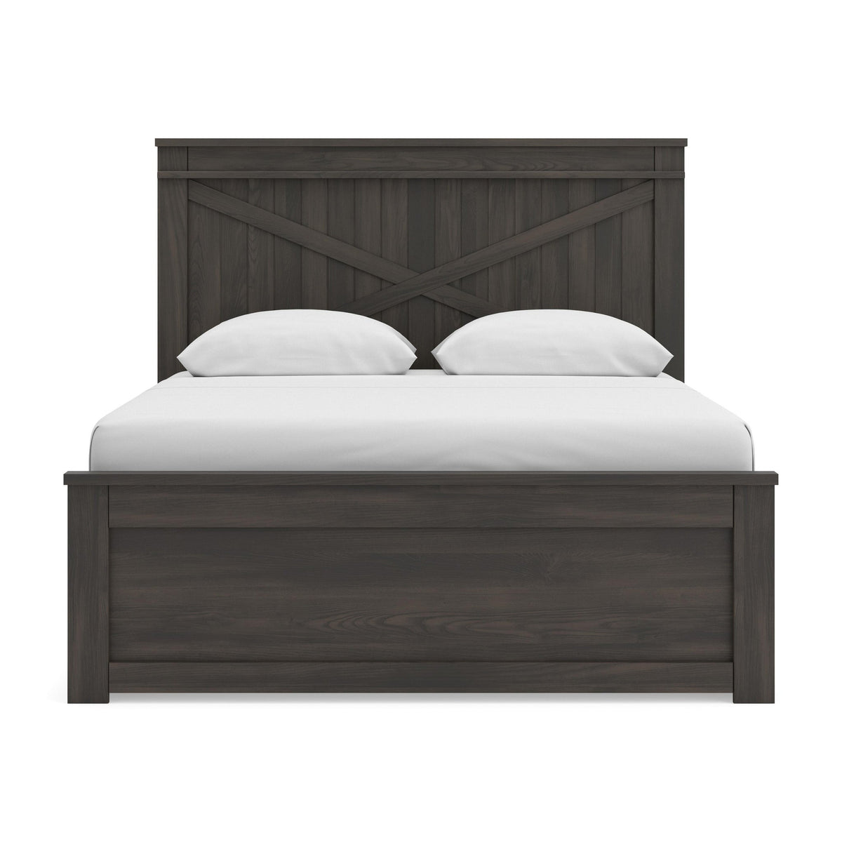 Vonitta Bay Queen Panel Bed with 2 Sided Storage