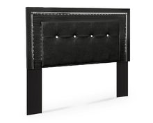 Load image into Gallery viewer, Kaydell Queen/Full Upholstered Panel Headboard with Mirrored Dresser
