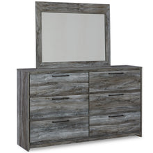 Load image into Gallery viewer, Baystorm Queen Panel Bed with Mirrored Dresser

