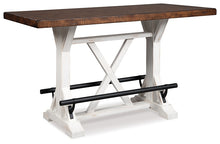 Load image into Gallery viewer, Valebeck Counter Height Dining Table and 2 Barstools
