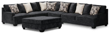 Load image into Gallery viewer, Lavernett 4-Piece Sectional with Ottoman
