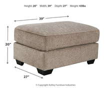 Load image into Gallery viewer, Pantomine 5-Piece Sectional with Ottoman
