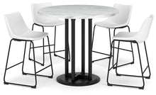 Load image into Gallery viewer, Centiar Counter Height Dining Table and 4 Barstools
