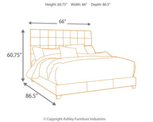 Load image into Gallery viewer, Dolante Queen Upholstered Bed with Mattress
