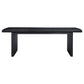 Brookmead Rectangular Dining Table with 18" Removable Extension Leaf Black