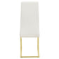 Montclair Upholstered Dining Side Chair White (Set of 4)