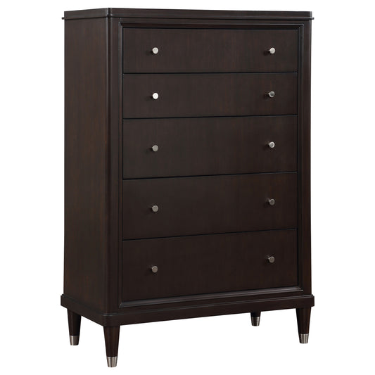 Emberlyn 5-drawer Bedroom Chest Brown