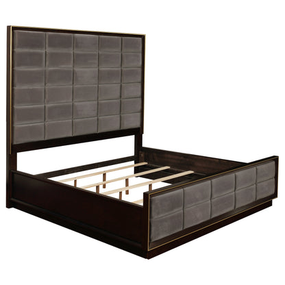 Durango 4-piece California King Bedroom Set Smoked Peppercorn