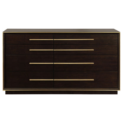 Durango 4-piece California King Bedroom Set Smoked Peppercorn
