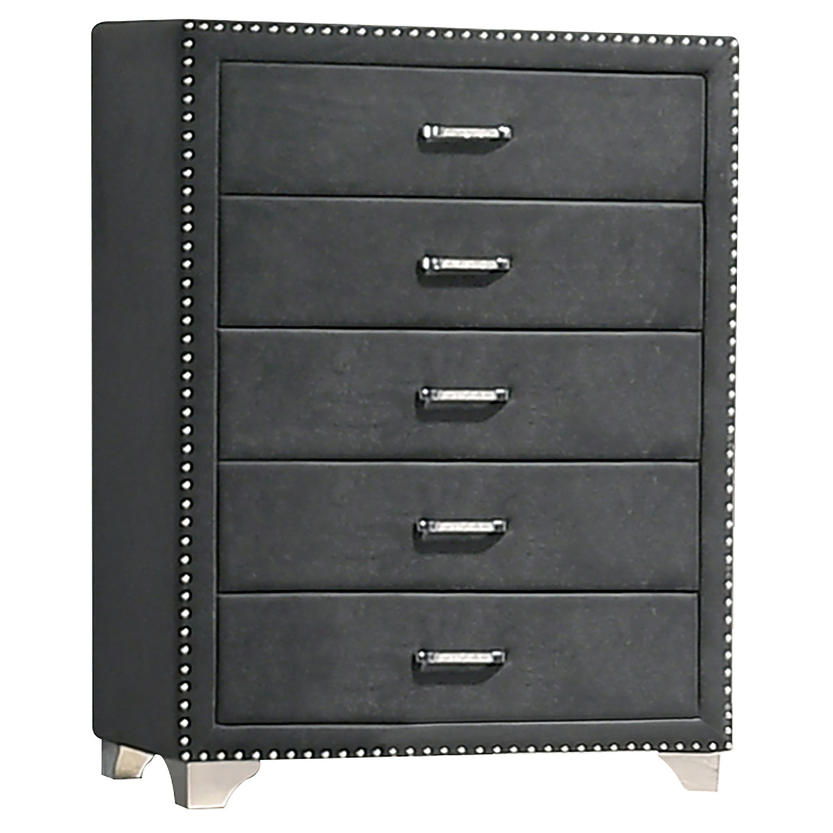 Melody 5-piece Queen Bedroom Set Grey