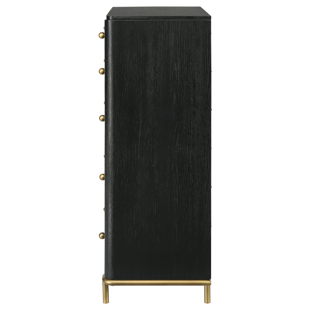 Arini 6-drawer Bedroom Chest Black