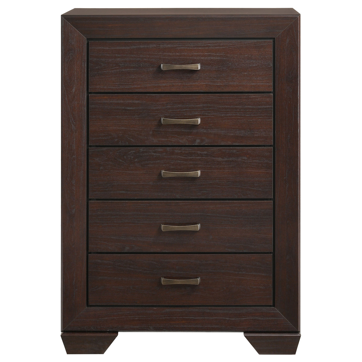 Dorian 5-piece Full Bedroom Set Dark Cocoa