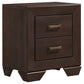 Dorian 4-piece Eastern King Bedroom Set Dark Cocoa