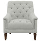 Avonlea Sloped Arm Upholstered Chair Grey