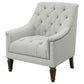 Avonlea Sloped Arm Upholstered Chair Grey