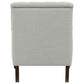 Avonlea Sloped Arm Upholstered Chair Grey