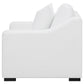 Ashlyn Upholstered Sloped Arms Chair White