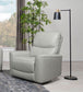 Greenfield Upholstered Power Recliner Chair Ivory