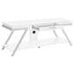 Marcia 1-drawer Wood 60-inch TV Stand White High Gloss