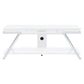 Marcia 1-drawer Wood 60-inch TV Stand White High Gloss