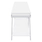 Marcia 1-drawer Wood 60-inch TV Stand White High Gloss