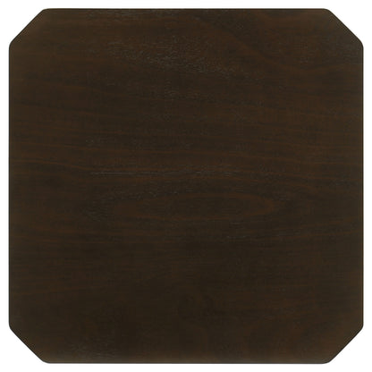 Amaro 3-piece Coffee and End Table Set Dark Brown