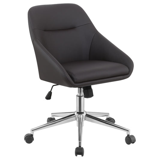 Jackman Upholstered Office Chair with Casters