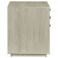 Loomis 3-drawer Square File Cabinet Whitewashed Grey