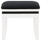 Talei 6-drawer Vanity Set with Hollywood Lighting Black and White